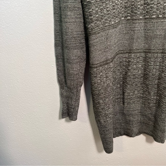 The Limited Turtleneck Tunic Sweater Dress Green - Picture 5 of 11